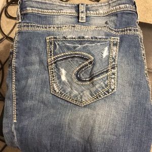 Silver aiko jeans